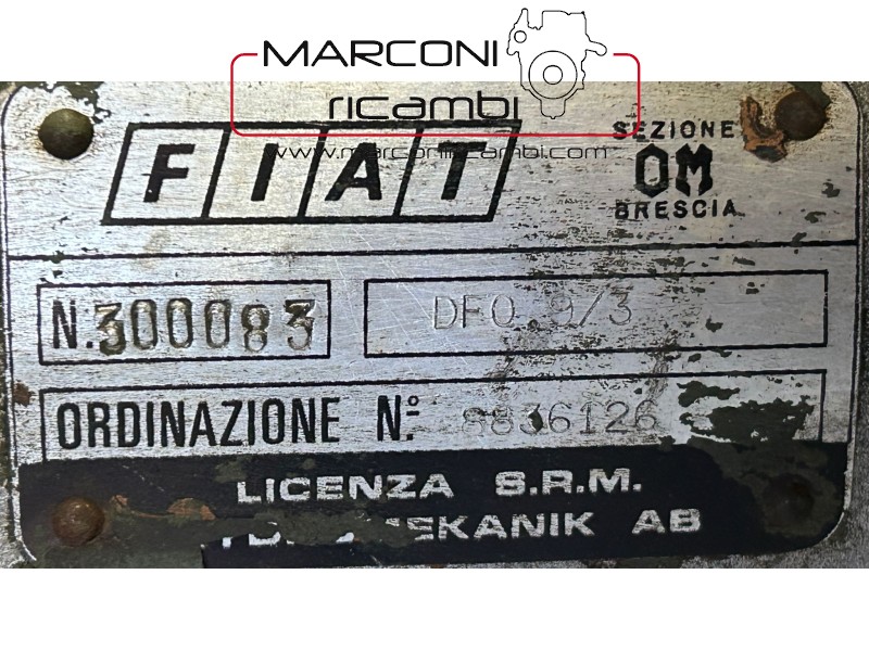 HYDROTRANS IVECO 330 FIAT DFO 9/3