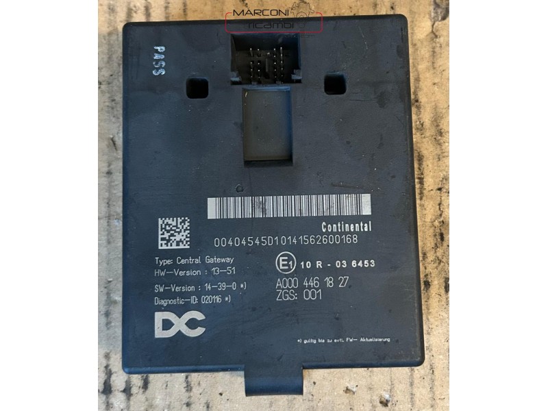CENTRALINA MERCEDES A0004461827 ZGS001