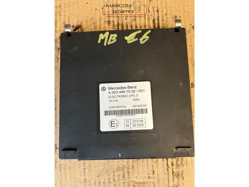 CENTRALINA MERCEDES A0034467002 ZGS001 A2C32927205