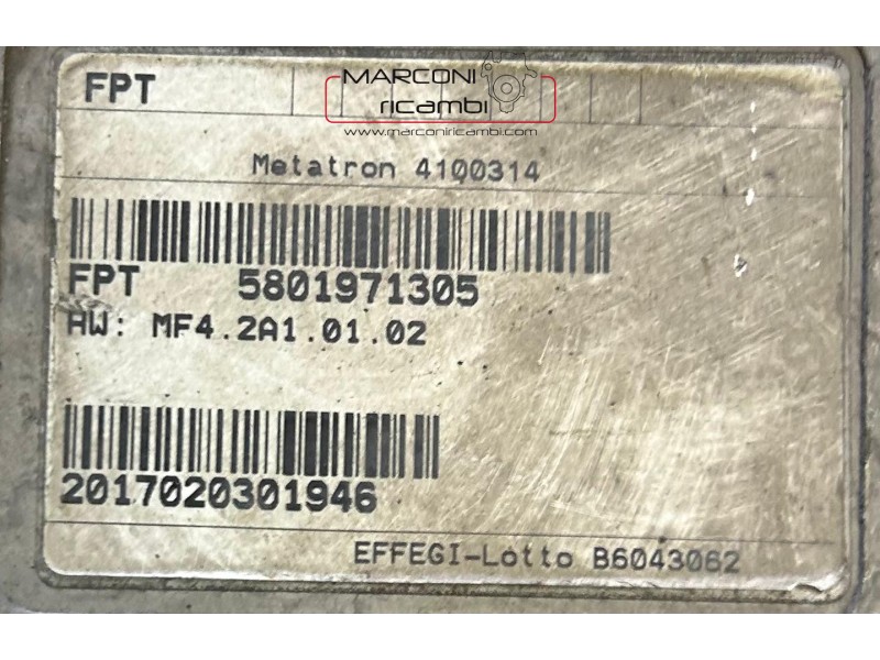 CENTRALINA MOTORE IVECO FPT 5801971305