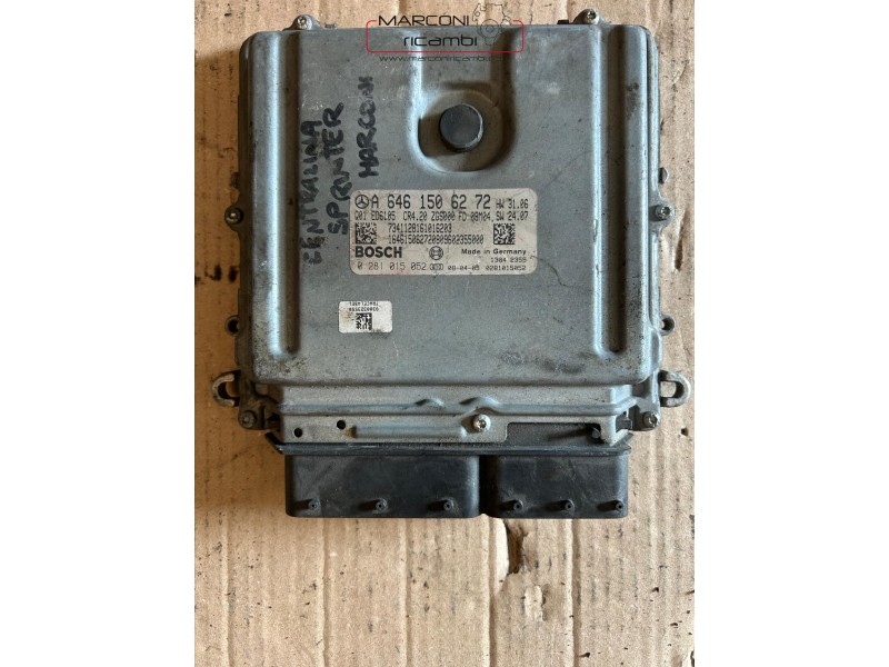 CENTRALINA MOTORE MERCEDES A 646 150 62 72 BOSCH 0 281 015 052