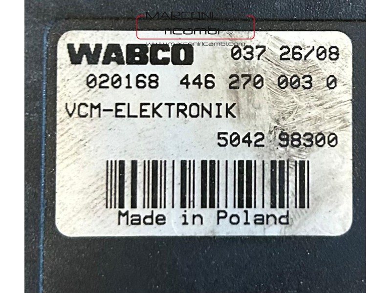 CENTRALINA WABCO VCM 446 270 003 0