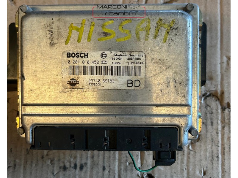 CENTRALINA NISSAN 23710 68T83 BOSCH 0 281 010 452