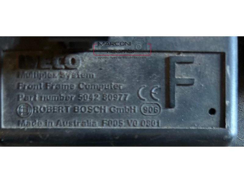 CENTRALINA MOTORE IVECO 504280977 F005 V0 0801
