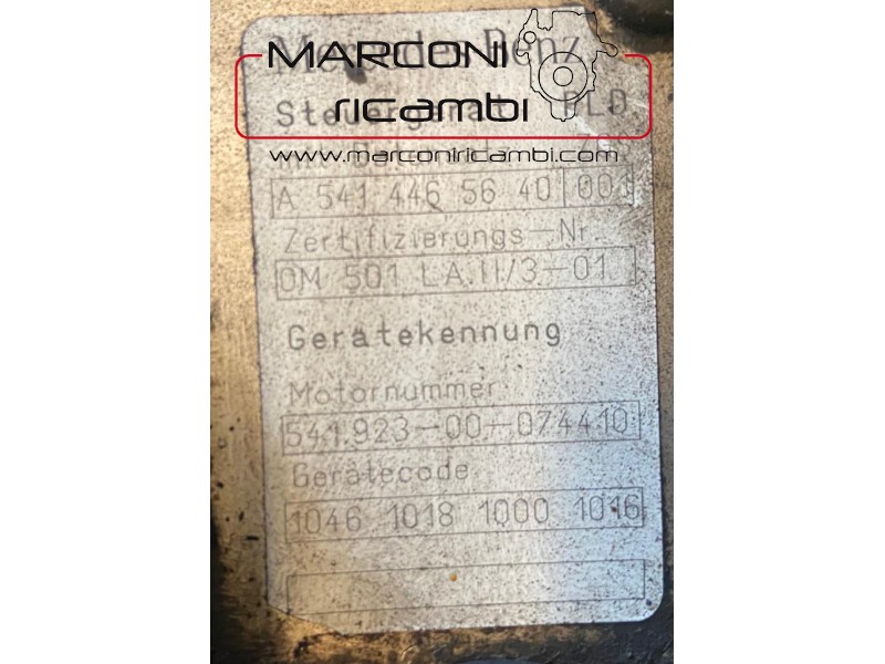 CENTRALINA MERCEDES 000 150 14 79 ZGS 001 