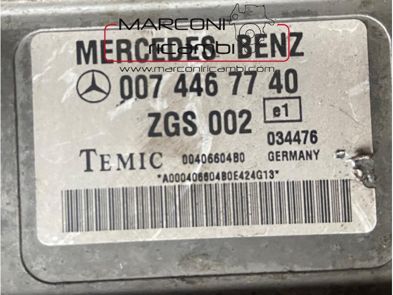 CENTRALINA MERCEDES 007 446 77 40 ZGS 002