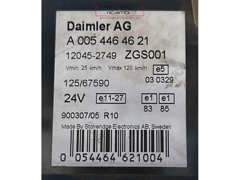 QUADRO STRUMENTI ATEGO MERCEDES A0054464621