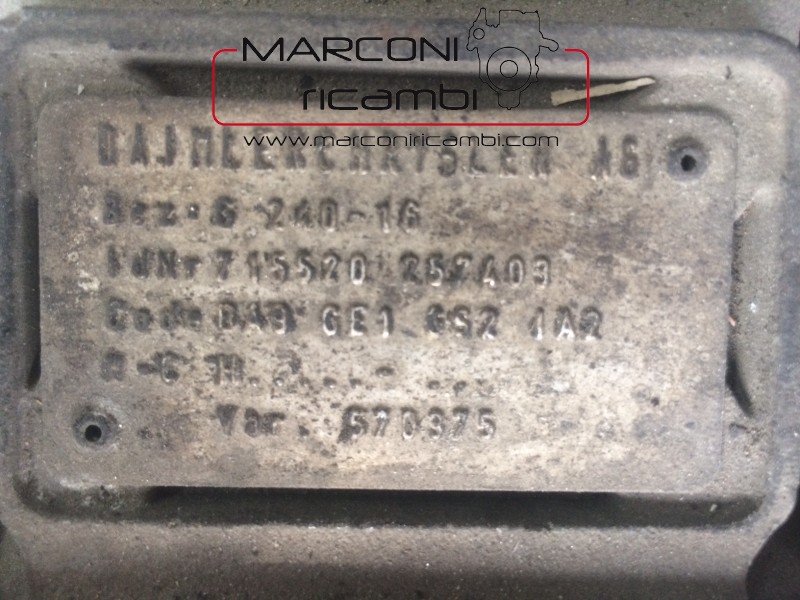 Cambio Mercedes Actros 1848 G210-16 EPS 3 715520