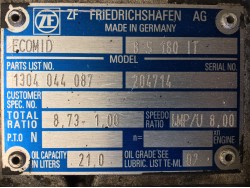 Cambio Bus Man ZF 8S180 IT 1304 044 087